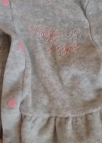 Kızlar için Beyaz Nakışlı Sıcak Terlik - Görsel 7