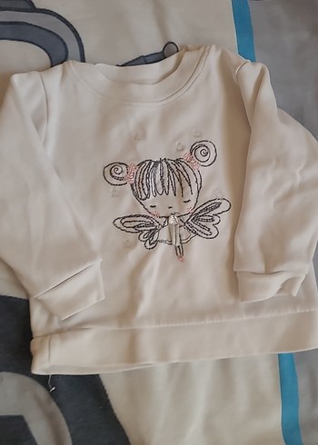 Kızlar için Beyaz Nakışlı Sıcak Terlik - Görsel 12