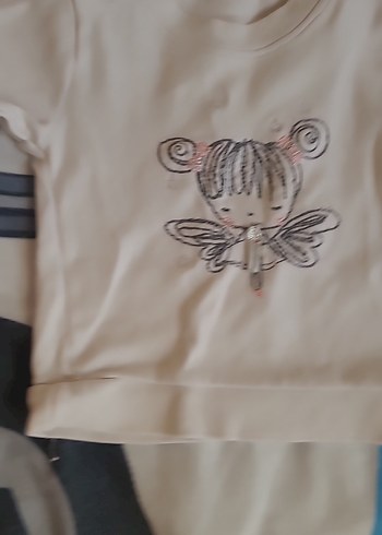 Kızlar için Beyaz Nakışlı Sıcak Terlik - Görsel 11