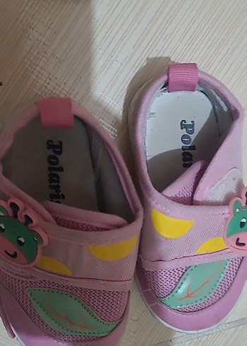 Pembe Renkli Kız Çocuk Kaydırmaz ayakkabi - Görsel 7