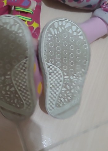 Pembe Renkli Kız Çocuk Kaydırmaz ayakkabi - Görsel 6