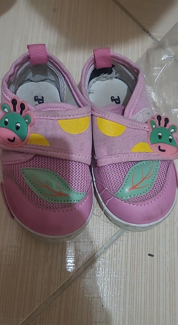 Pembe Renkli Kız Çocuk Kaydırmaz ayakkabi - Görsel 3