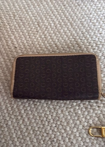 Guess Kahverengi Deri Kadın Cüzdan - Görsel 2