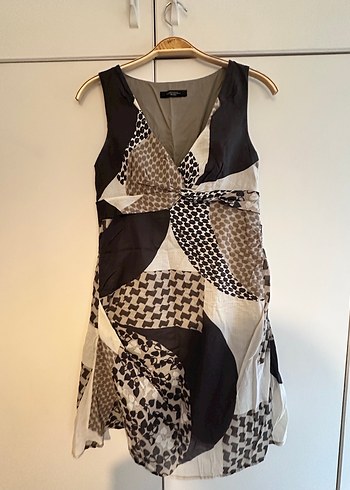 Max Mara Patchwork Gorunumlu Modern Tasarim Elbise