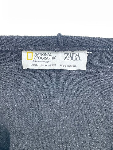 m Beden siyah Renk Zara Sweatshirt %70 İndirimli.