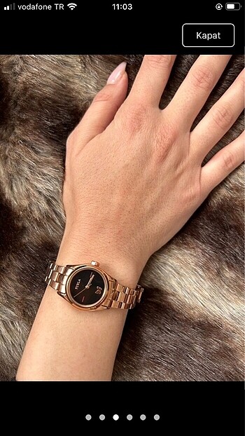  Beden altın Renk Furla Saat