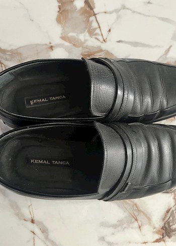 Kemal Tanca Siyah Kemerli Erkek Klasik Ayakkabı