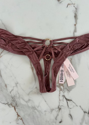 Victoria Secret Gül kurusu Parlak Kadın Külot