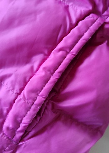 Pembe Düğmeli Kız Yeleği - Görsel 2