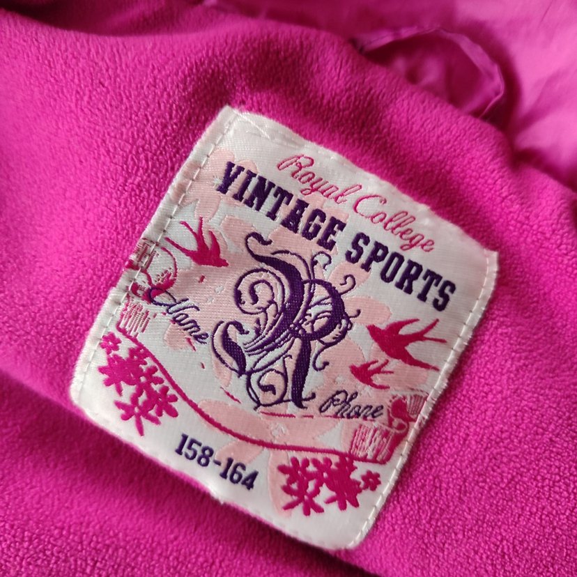 Pembe Düğmeli Kız Yeleği - Görsel 3