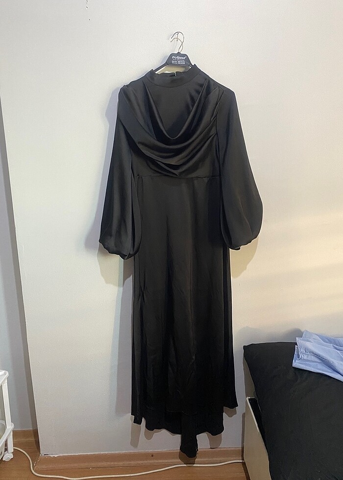 Saten Mezuniyet Elbisesi - Görsel 2