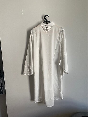 beyaz şifon yarasa kol gömlek - Görsel 4