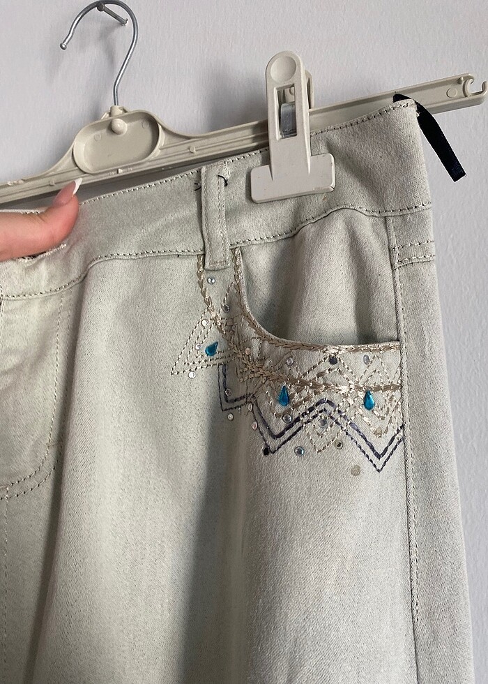 su yeşili etek - Görsel 3