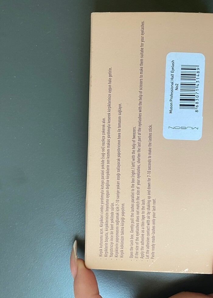 muson takma kirpik - Görsel 4