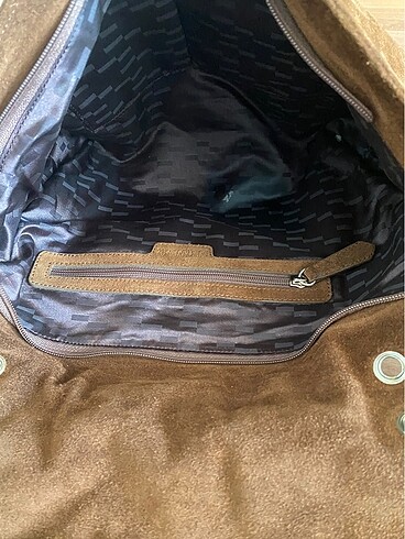 kahverengi gerçek deri kol çantası - Görsel 6