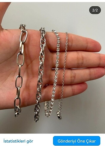 Silver bileklik 