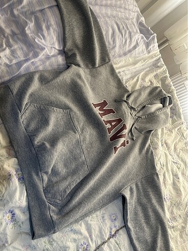 Mavi Marka Gri Sweattshirt