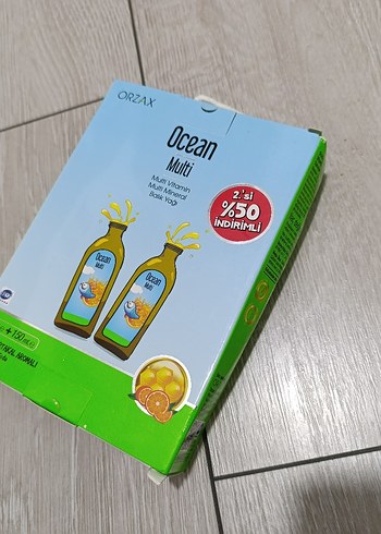 Ocean Multi Vitamin Multi Mineral Balık Yağı 150 ml 2'li Paket