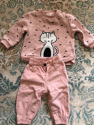 Zara swat ve hello baby pantolon takım