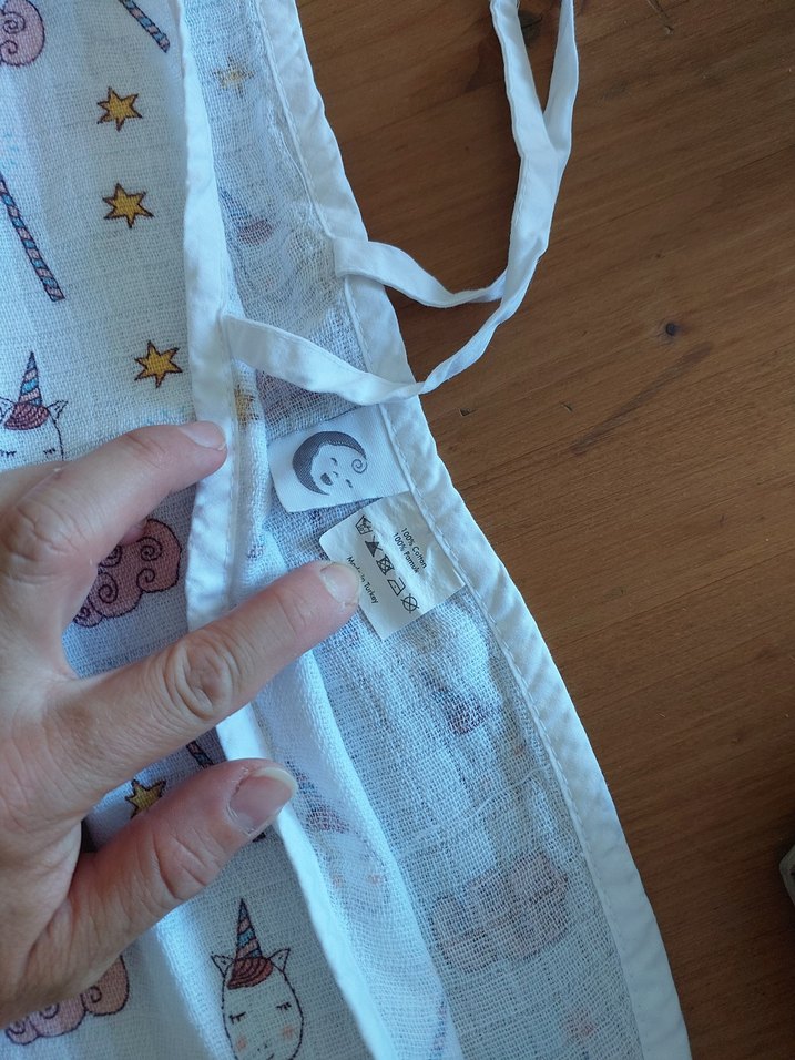 Kız Çocuk Kapüşonlu Bohem Poncho - Görsel 2