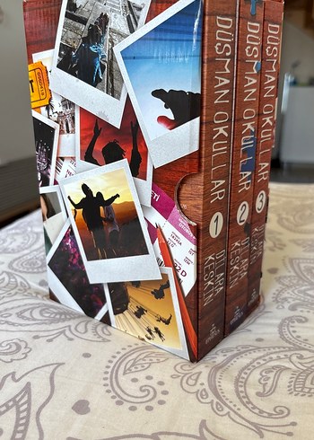  Düşman Okullar 3 Kitap Seti - Dilara Keskin