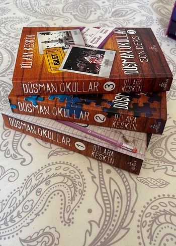  Beden Düşman Okullar 3 Kitap Seti - Dilara Keskin