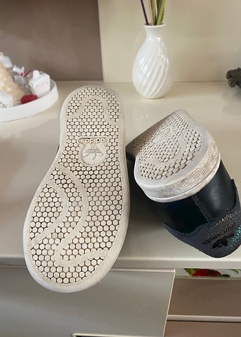 Siyah Erkek Çocuk Spor Ayakkabı Velcro - Görsel 6