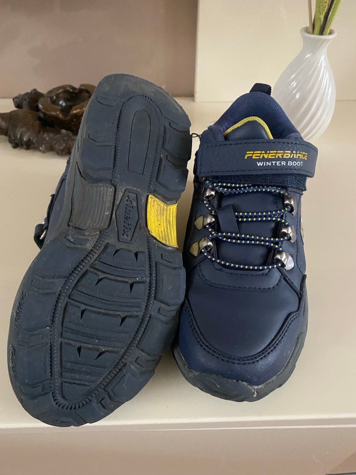 Sarı Detaylı Erkek Çocuk Spor Bot - Görsel 3