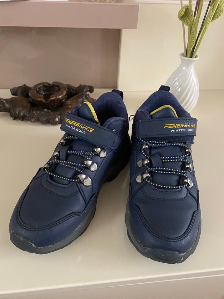 Sarı Detaylı Erkek Çocuk Spor Bot - Görsel 4