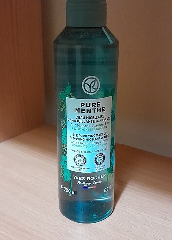 Yves rocher pure menthe miseler su
