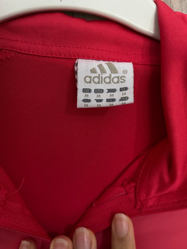 ADİDAS Kırmızı Fermuarlı Kadın Eşofman Takımı - Görsel 3