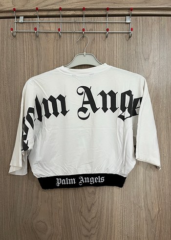 Balm Angel Beyaz Pamuklu Kadın Crop Tişört - Görsel 5