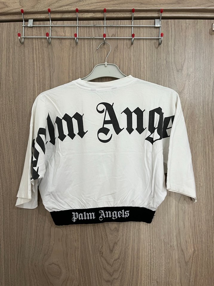 Balm Angel Beyaz Pamuklu Kadın Crop Tişört - Görsel 5