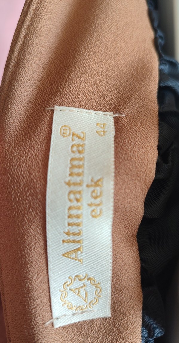 kahverengi Uzun Kadın Etek - Görsel 3