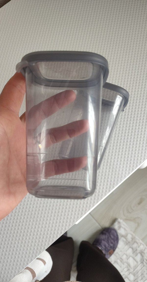 Gri Plastik Saklama Kabı - Görsel 3