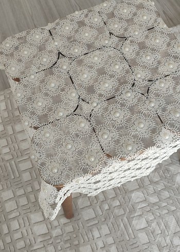 Klasik Dantel Masa Örtüsü - Görsel 2