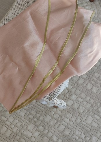 El Örgüsü Beyaz Dantel fiskos Örtüsü - Görsel 3