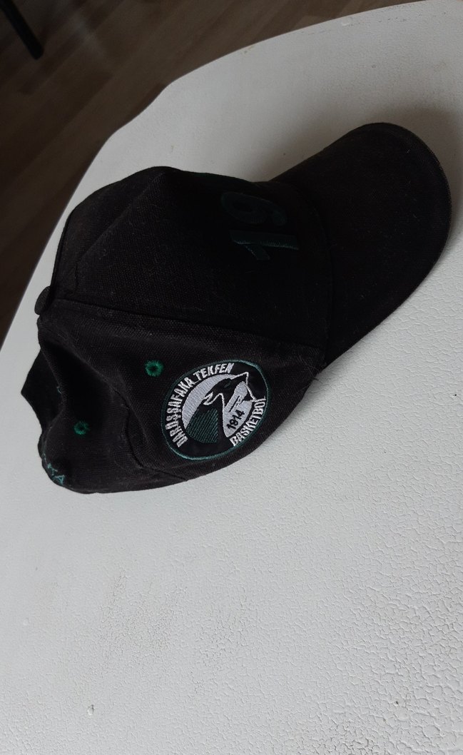 Siyah Erkek Streetwear Şapka 1914 Nakışlı - Görsel 2