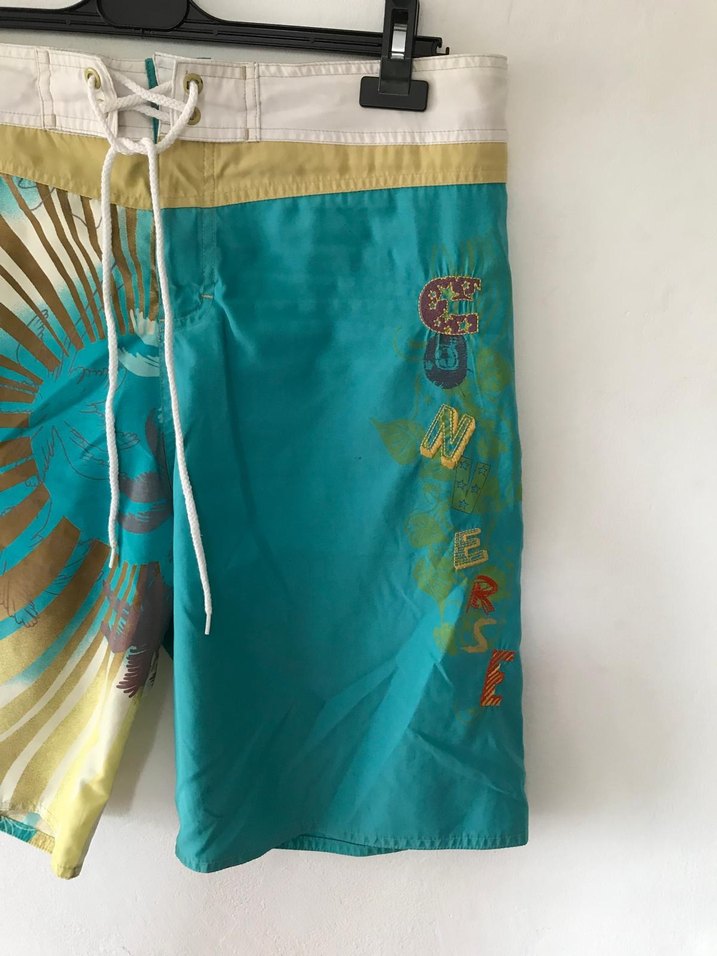 Bağcıklı Erkek Deniz Şortu - Görsel 4