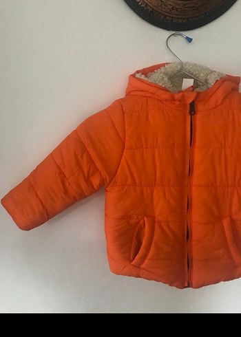 LCW ECO Turuncu Kapüşonlu Erkek Çocuk Şişme Mont - Görsel 3