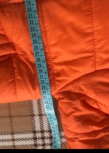 LCW ECO Turuncu Kapüşonlu Erkek Çocuk Şişme Mont - Görsel 12