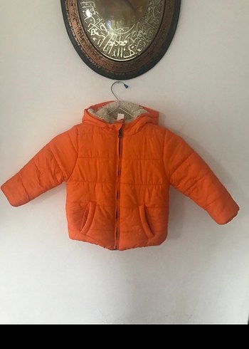 LCW ECO Turuncu Kapüşonlu Erkek Çocuk Şişme Mont - Görsel 2