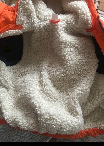 LCW ECO Turuncu Kapüşonlu Erkek Çocuk Şişme Mont - Görsel 10