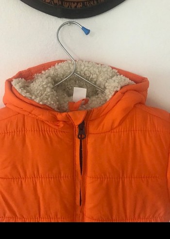 LCW ECO Turuncu Kapüşonlu Erkek Çocuk Şişme Mont - Görsel 6