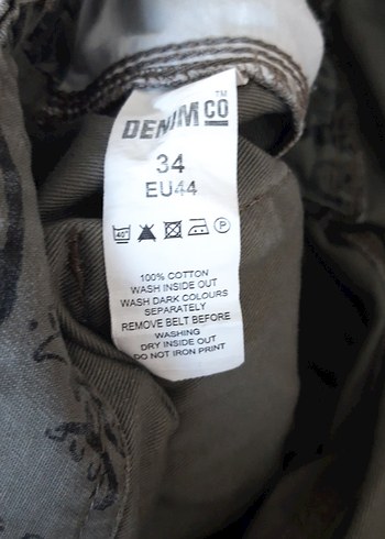 Gri Kamuflaj Desenli Rock Punk Erkek Şort - Görsel 13