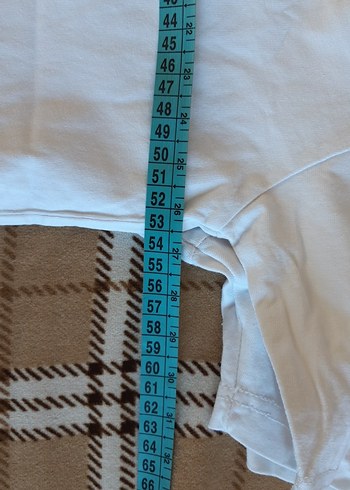 Beyaz Baskılı Oversize Erkek Tişört - Görsel 11