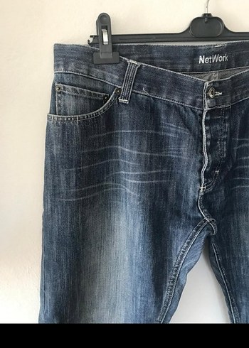 38/34 Erkek Denim Kot Pantolon - Görsel 2