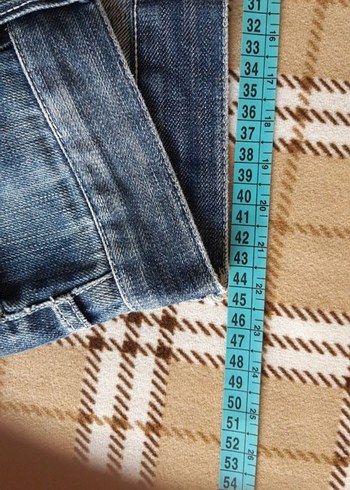 38/34 Erkek Denim Kot Pantolon - Görsel 9