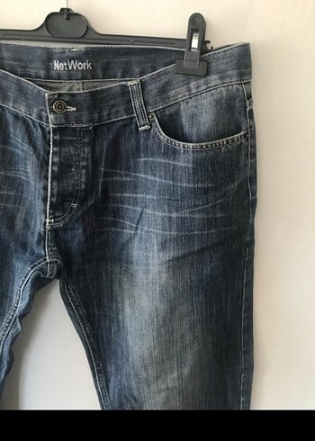 38/34 Erkek Denim Kot Pantolon - Görsel 4