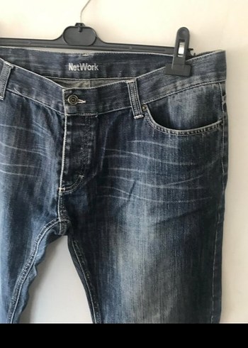 38/34 Erkek Denim Kot Pantolon - Görsel 3